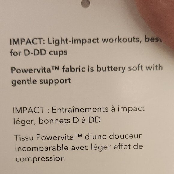 Athleta Tie Dye Conscious Crop. NWT. Supports D-DD. Size XSTP - Picture 4 of 7